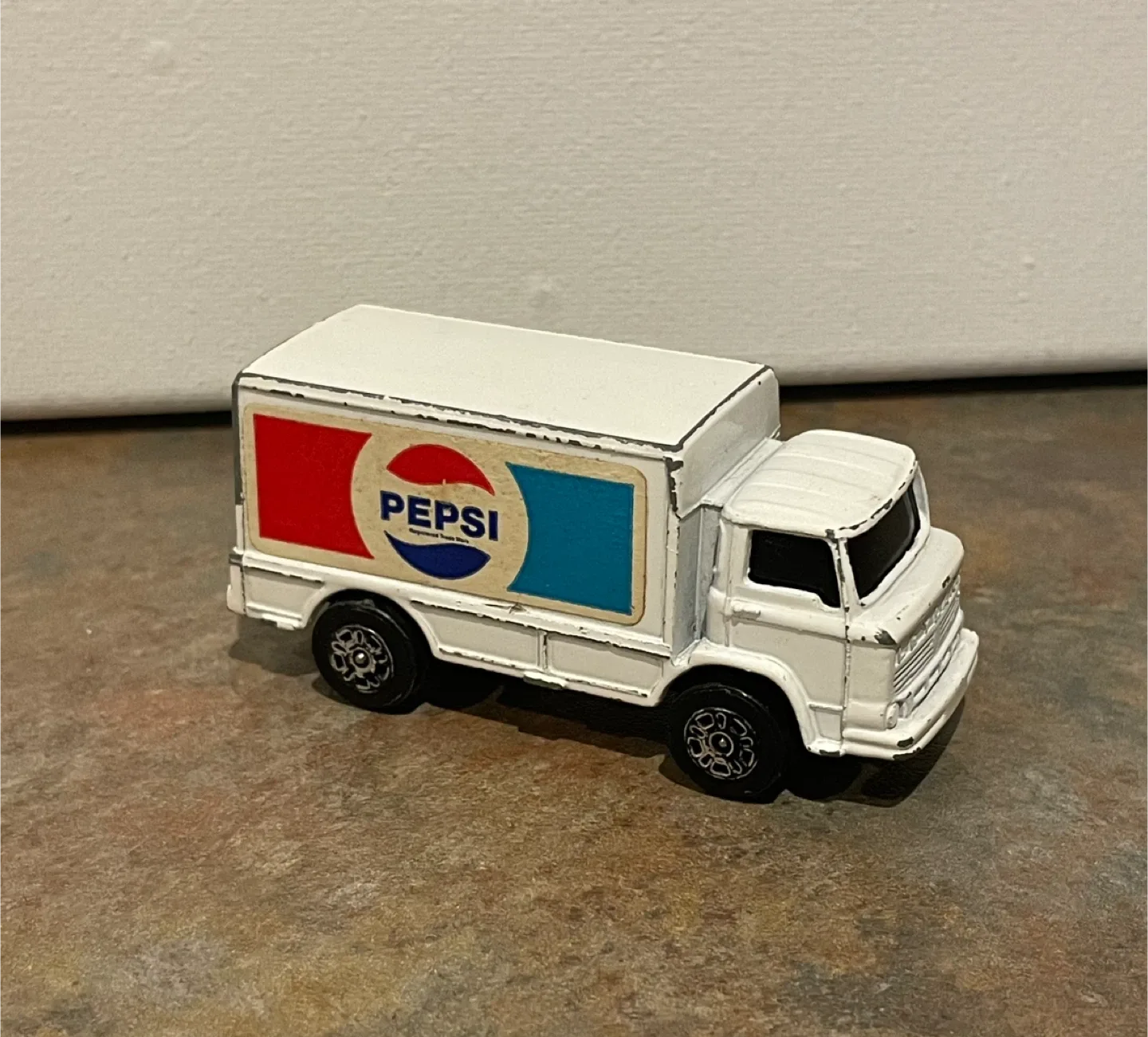 Corgi Juniors Leyland Pepsi delivery truck die cast toy vehicle