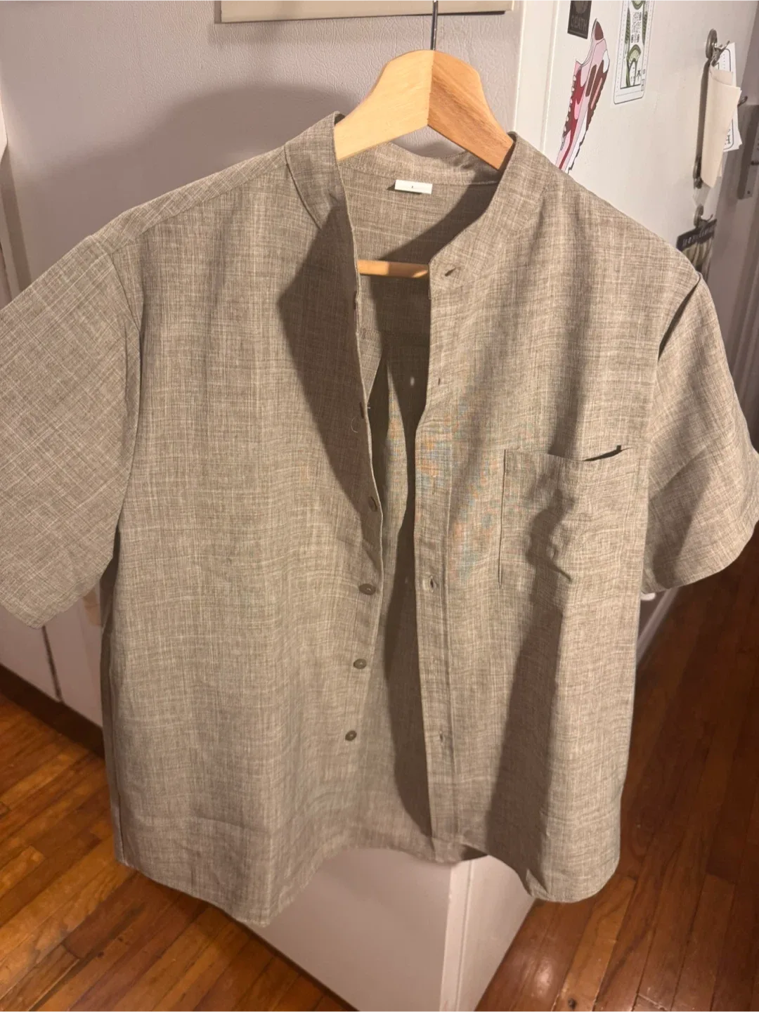 Men's Short Sleeve Button-Down Shirt