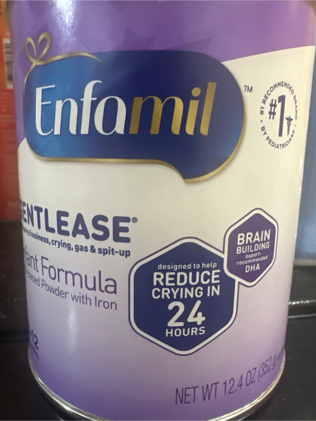 Enfamil Gentlease Infant Formula 12.4 oz - photo 2