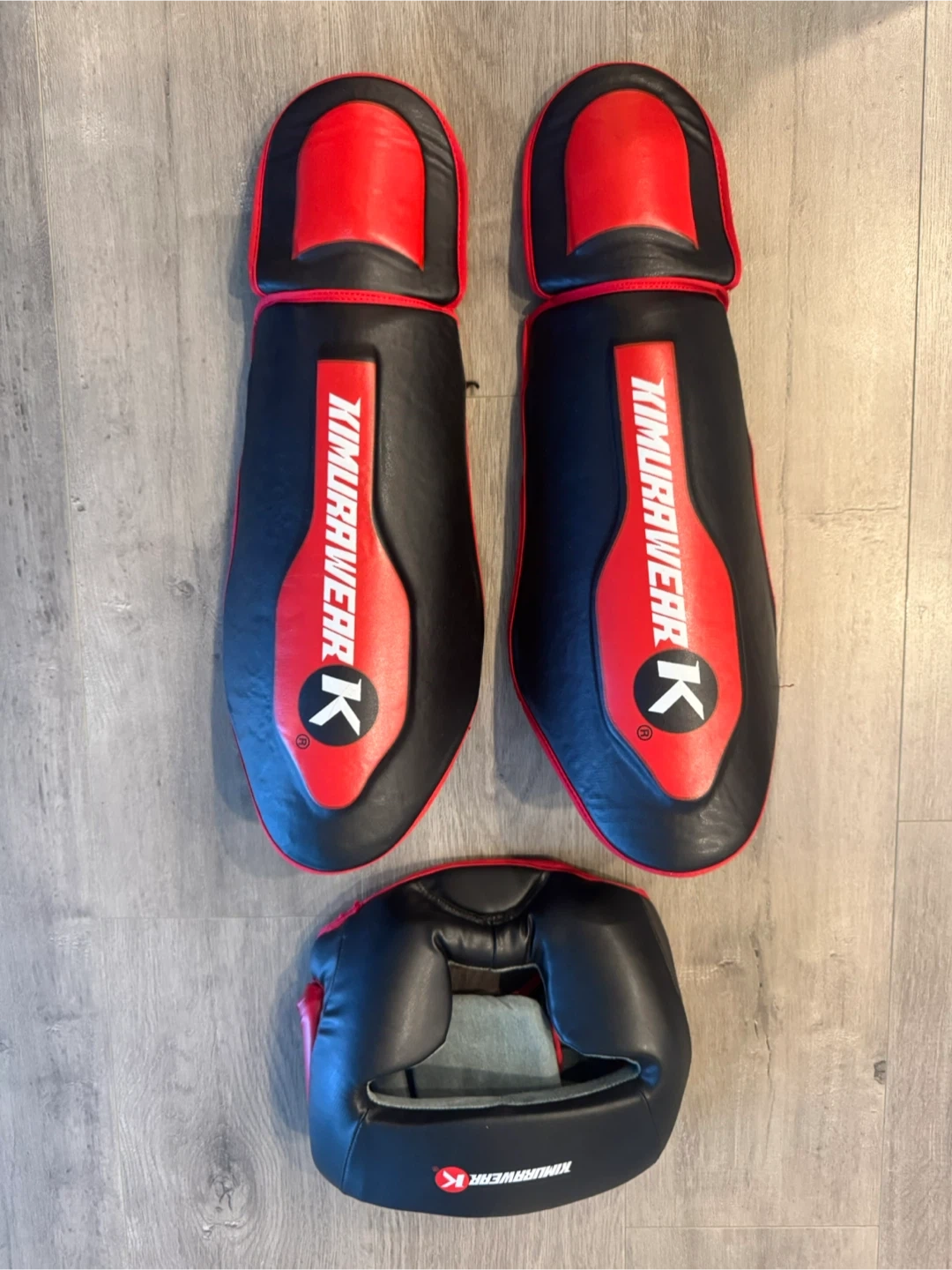 Kimurawear Boxing Headgear & Shin Guards
