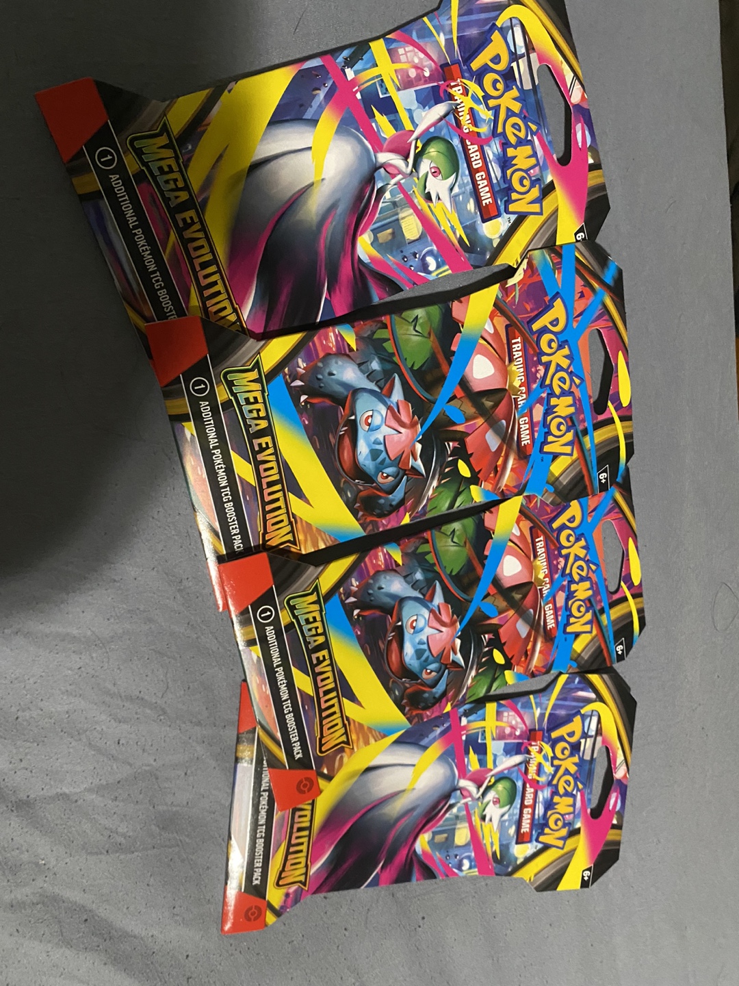 Pokemon TCG Mega Evolution Booster Packs