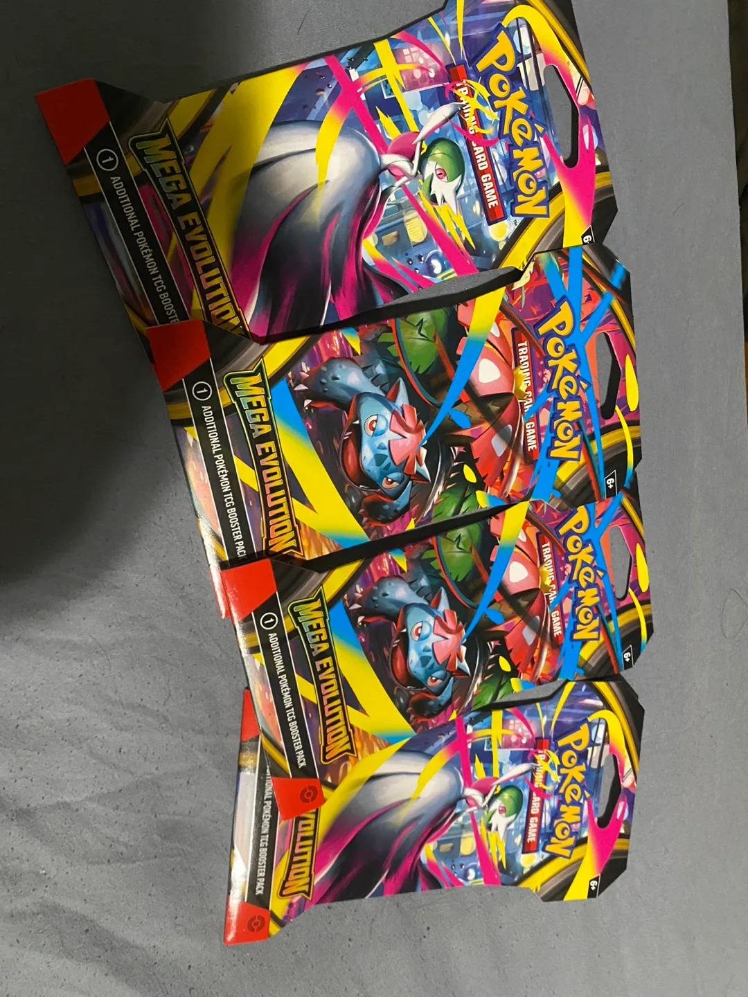 Pokemon TCG Mega Evolution Booster Packs