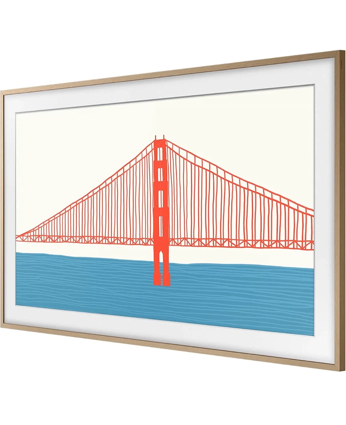 Samsung Frame Bezels Set - Modern Teak image indicator(2)