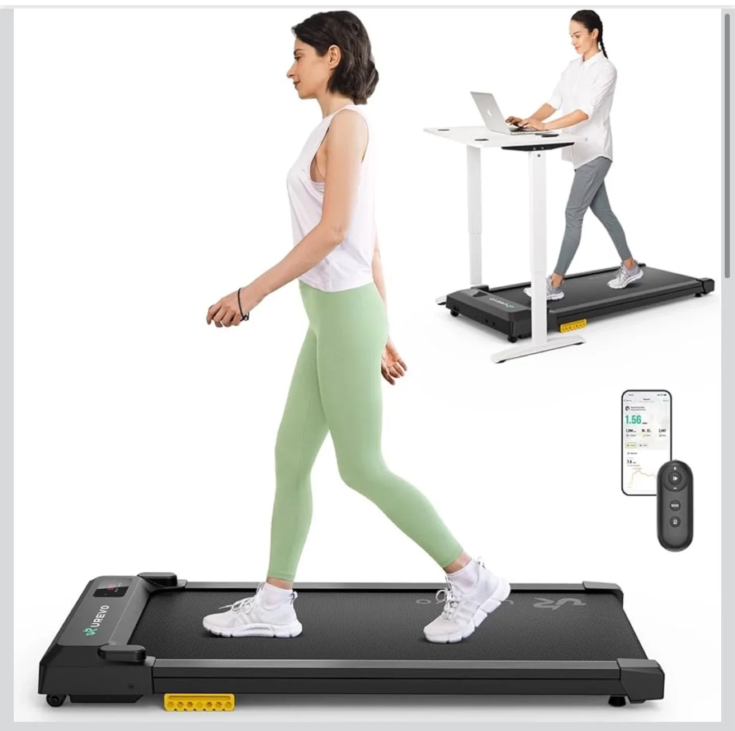 UREVO Under Desk Treadmill