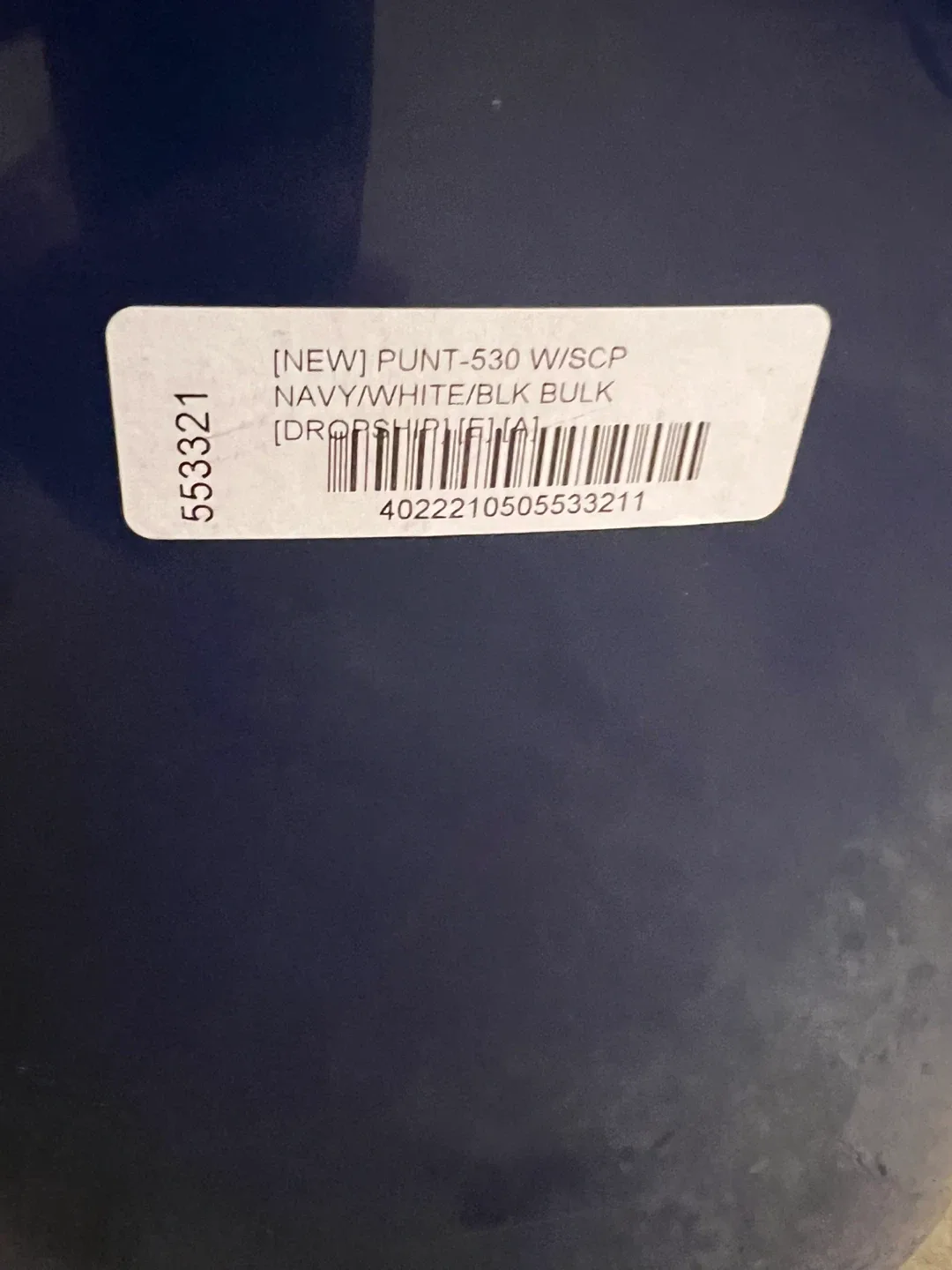 PUNT-530 W/SCP Navy/White/Blk Cat Litter Box image indicator(3)