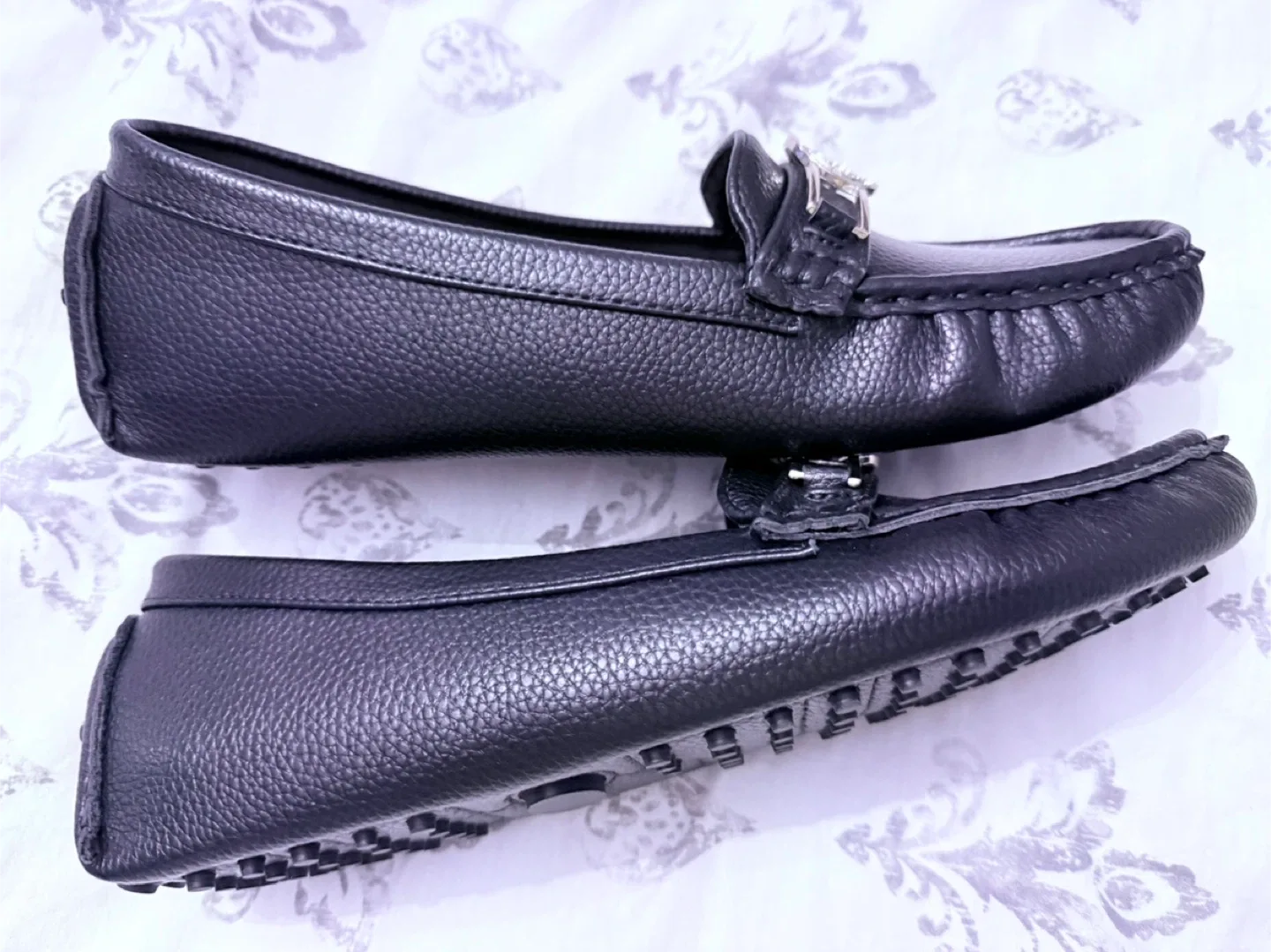 Anne Klein Black Loafers image indicator(4)
