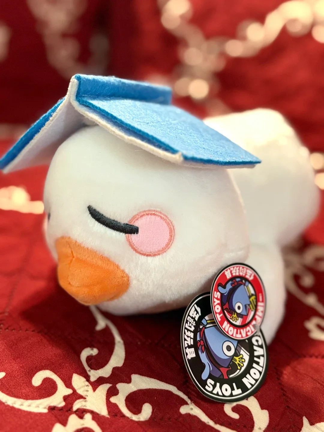 Implication Toys Lying Flat Duck Plush