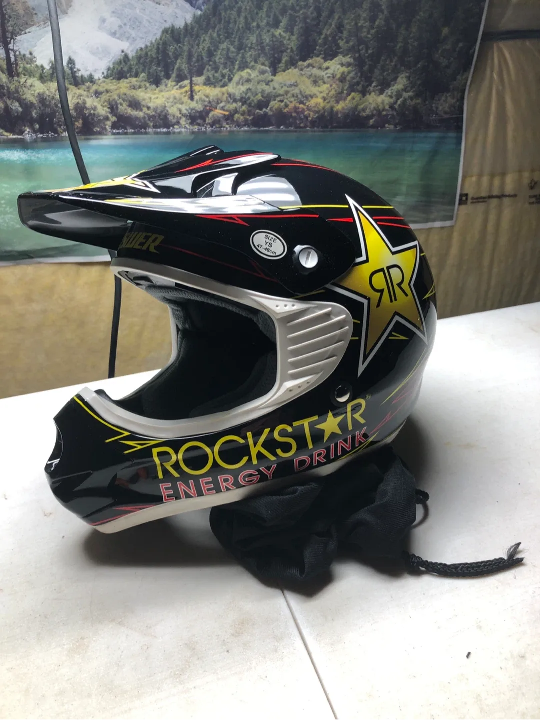 Rockstar Motocross Helmet