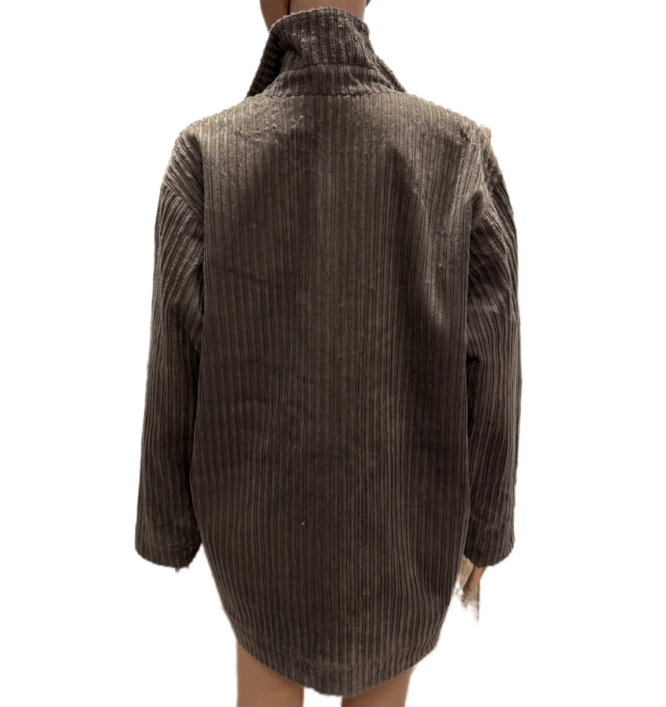 Vintage 1970s Corduroy Coat Brown – Size M - photo 3