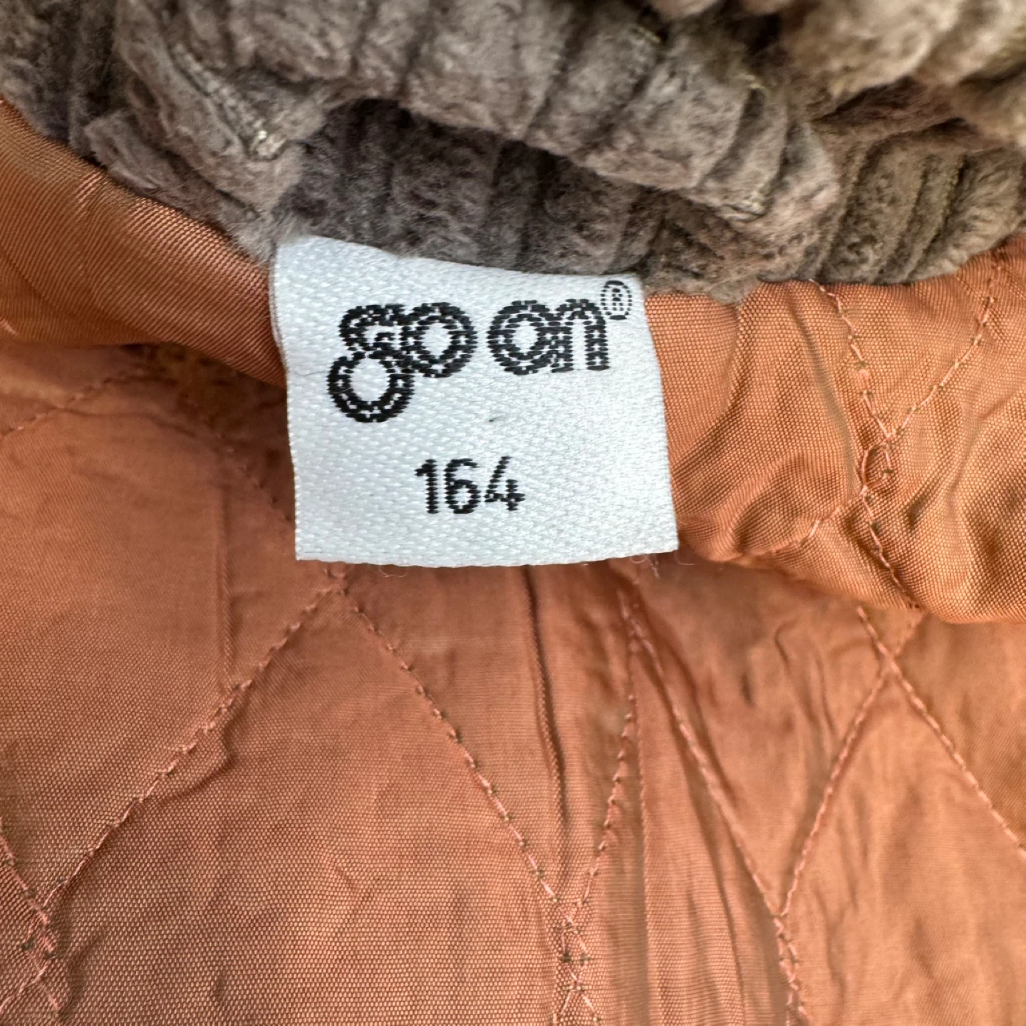 Vintage 1970s Corduroy Coat Brown – Size M - photo 5