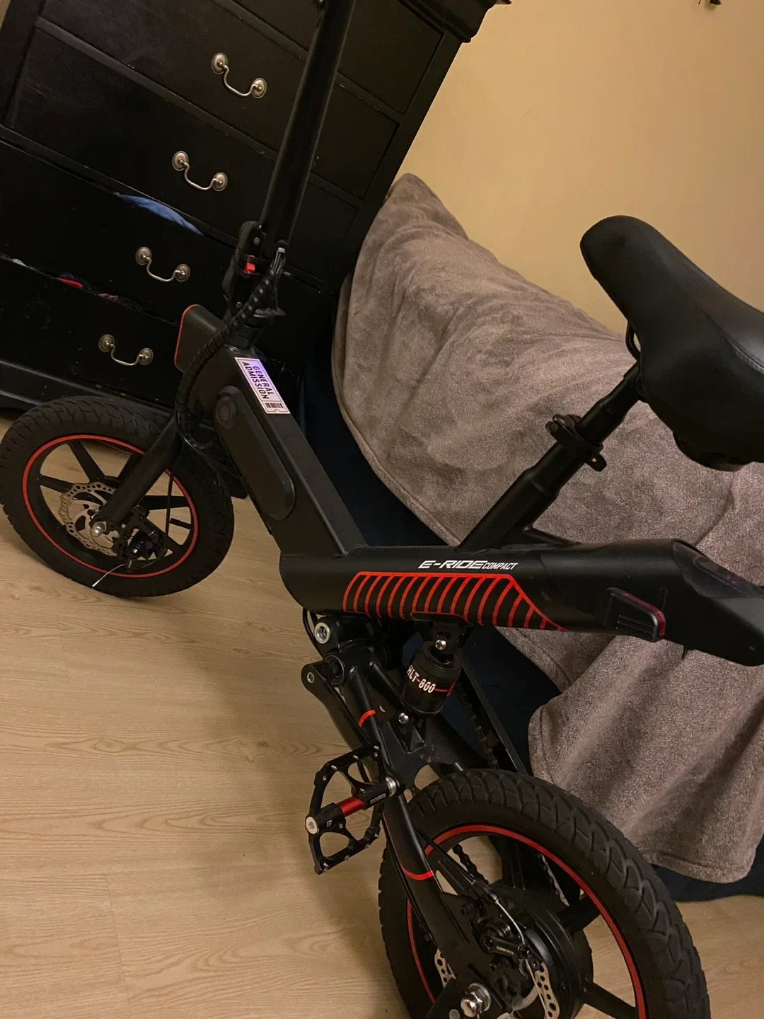 E-Ride Compact Folding Electric Bike