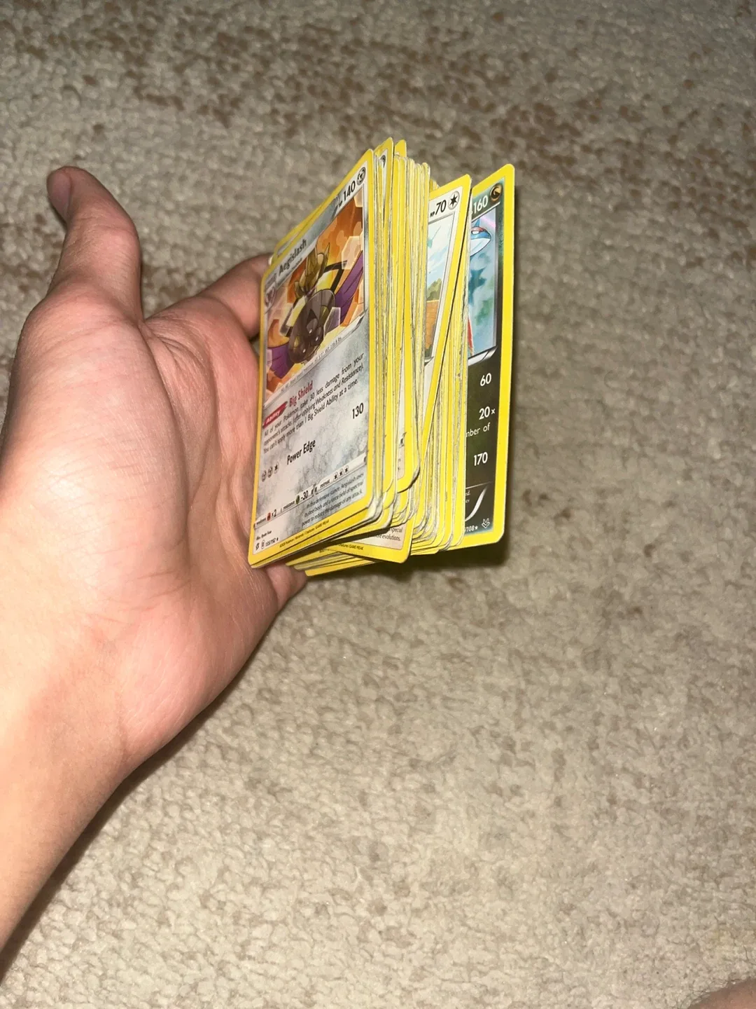 60-70 Pokémon cards(worth $70+)
