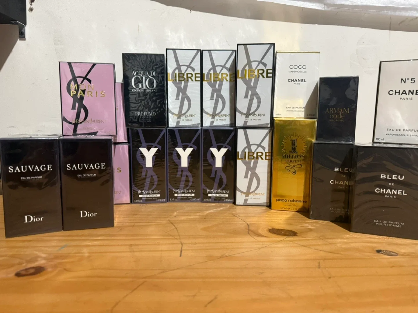 Assorted Perfumes: 50$ Dior, Chanel, YSL, Armani, Paco Rabanne