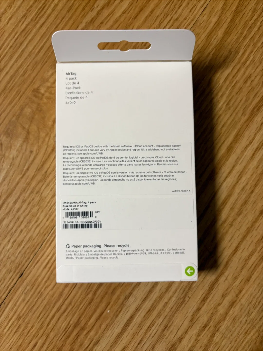 New Apple AirTag 4 Pack image indicator(2)