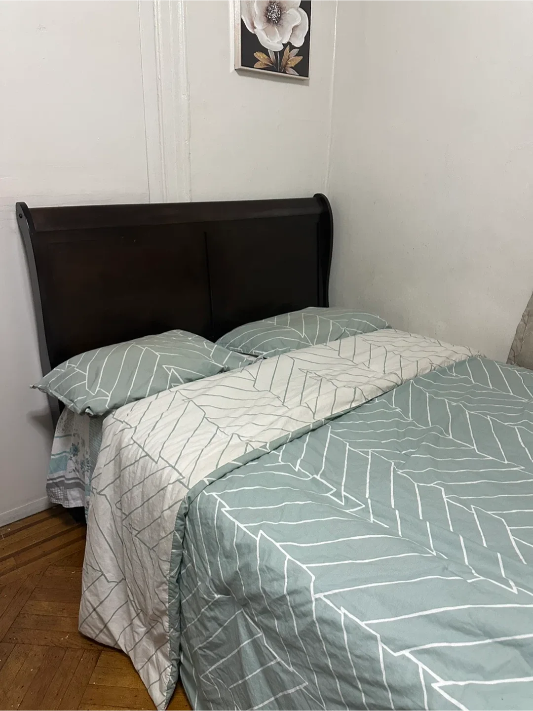 Full Bed Frame + Headboard