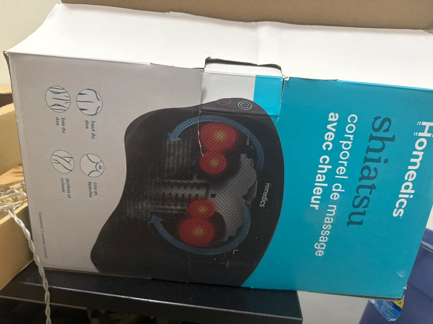 HoMedics Shiatsu Massage Cushion with Heat