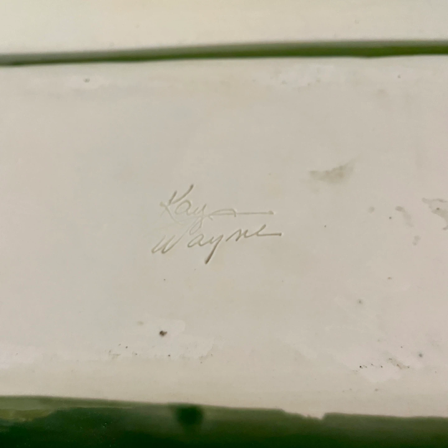 Kay Wayne Studio Art Pottery Tray - photo 2