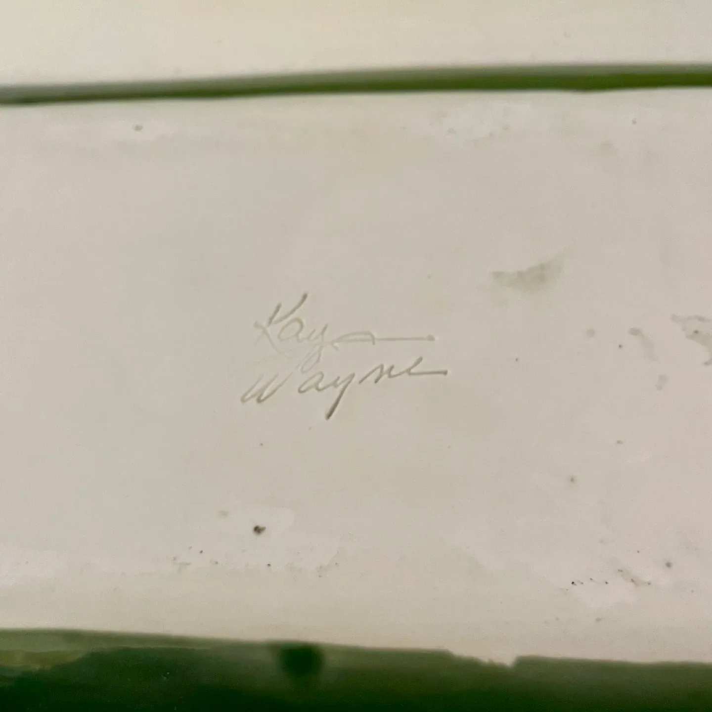 Kay Wayne Studio Art Pottery Tray image indicator(2)