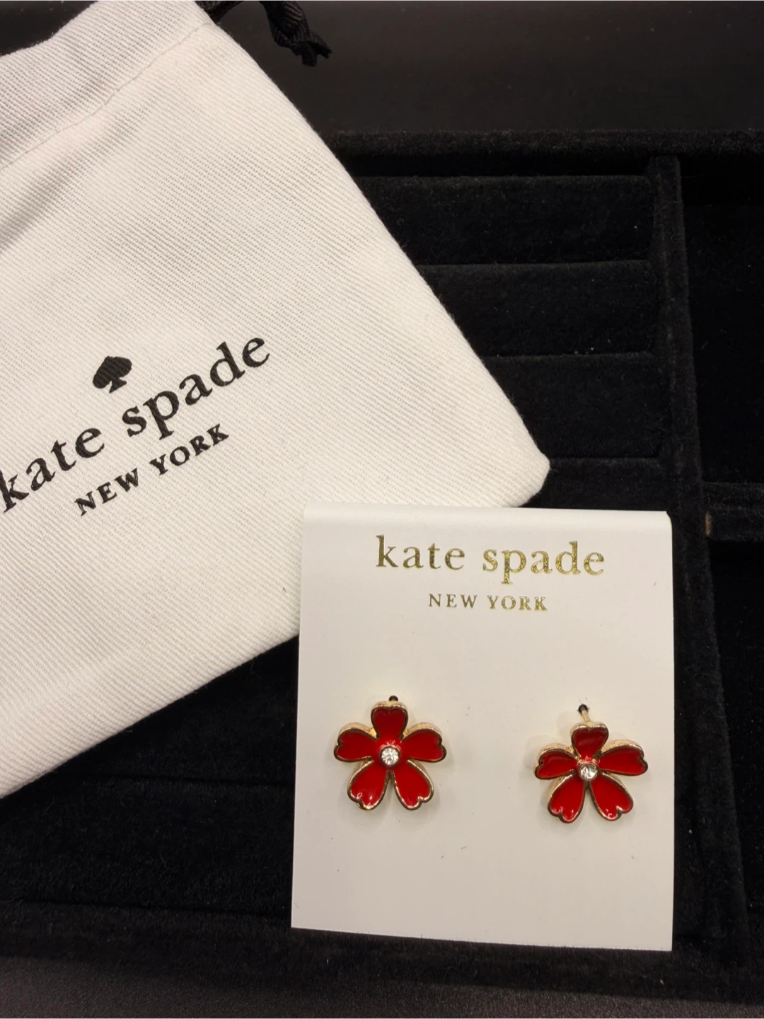 Kate Spade Flower Stud Earrings - New! - photo 2