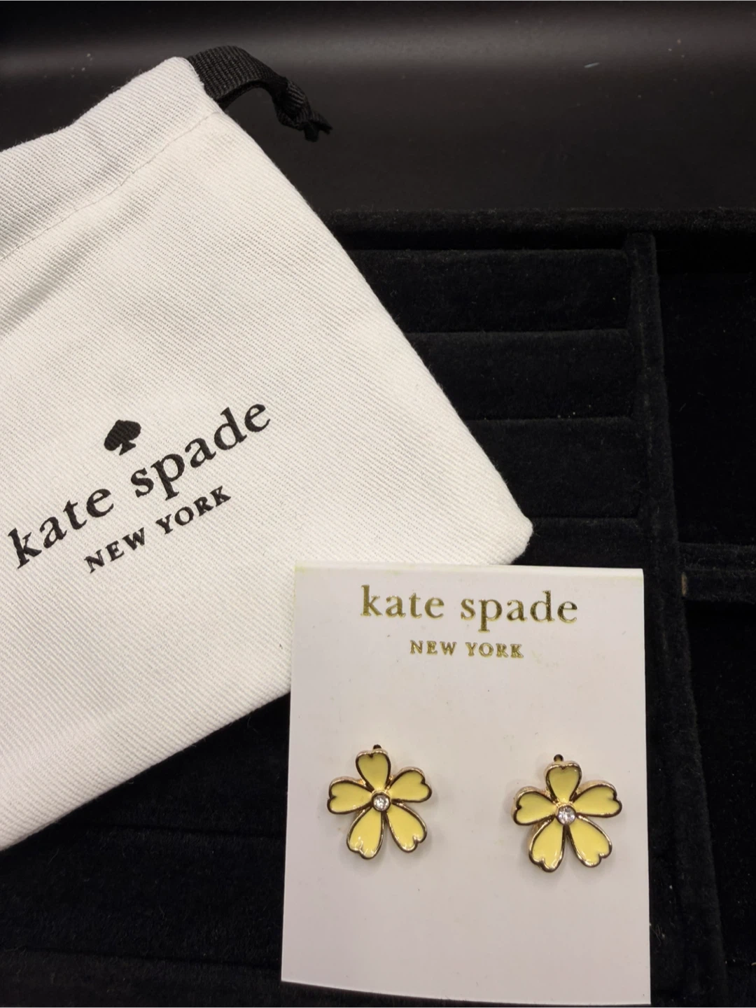 Kate Spade Flower Stud Earrings - New! - photo 3