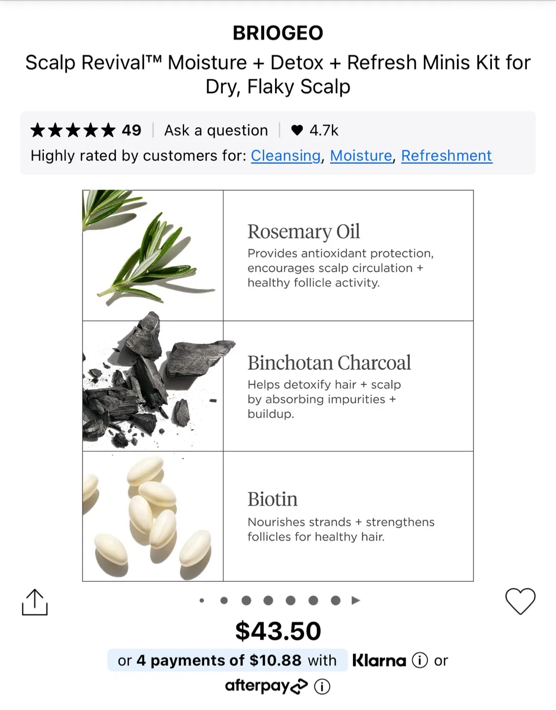 Briogeo Scalp Revival Starter Set image indicator(4)