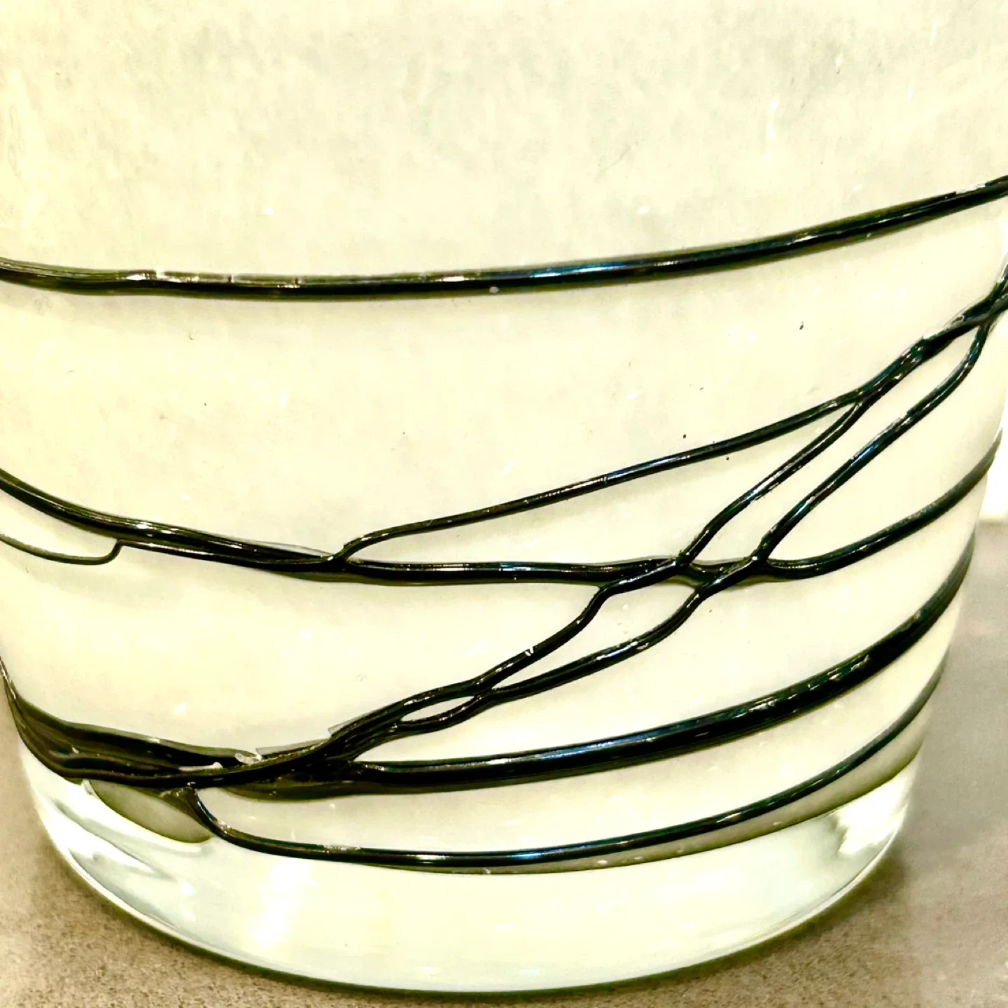 Baobab Luxury Candle Vessel – Hand-Applied Linework image indicator(4)