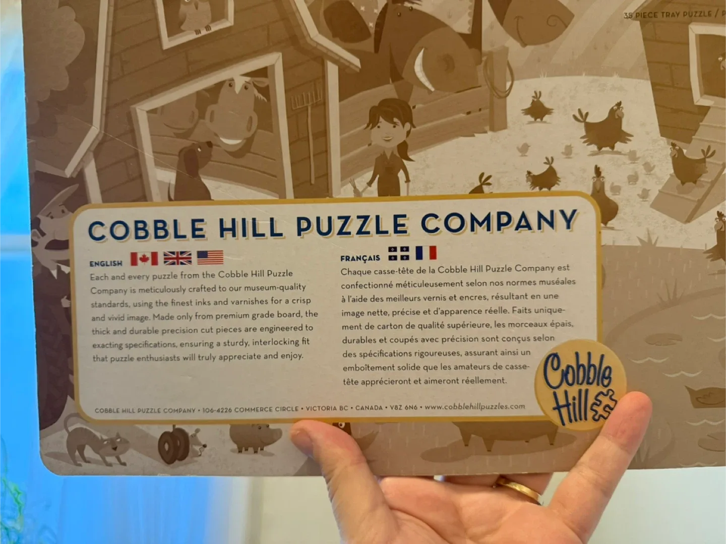 Cobble Hill - Farm Puzzle for Kids image indicator(3)