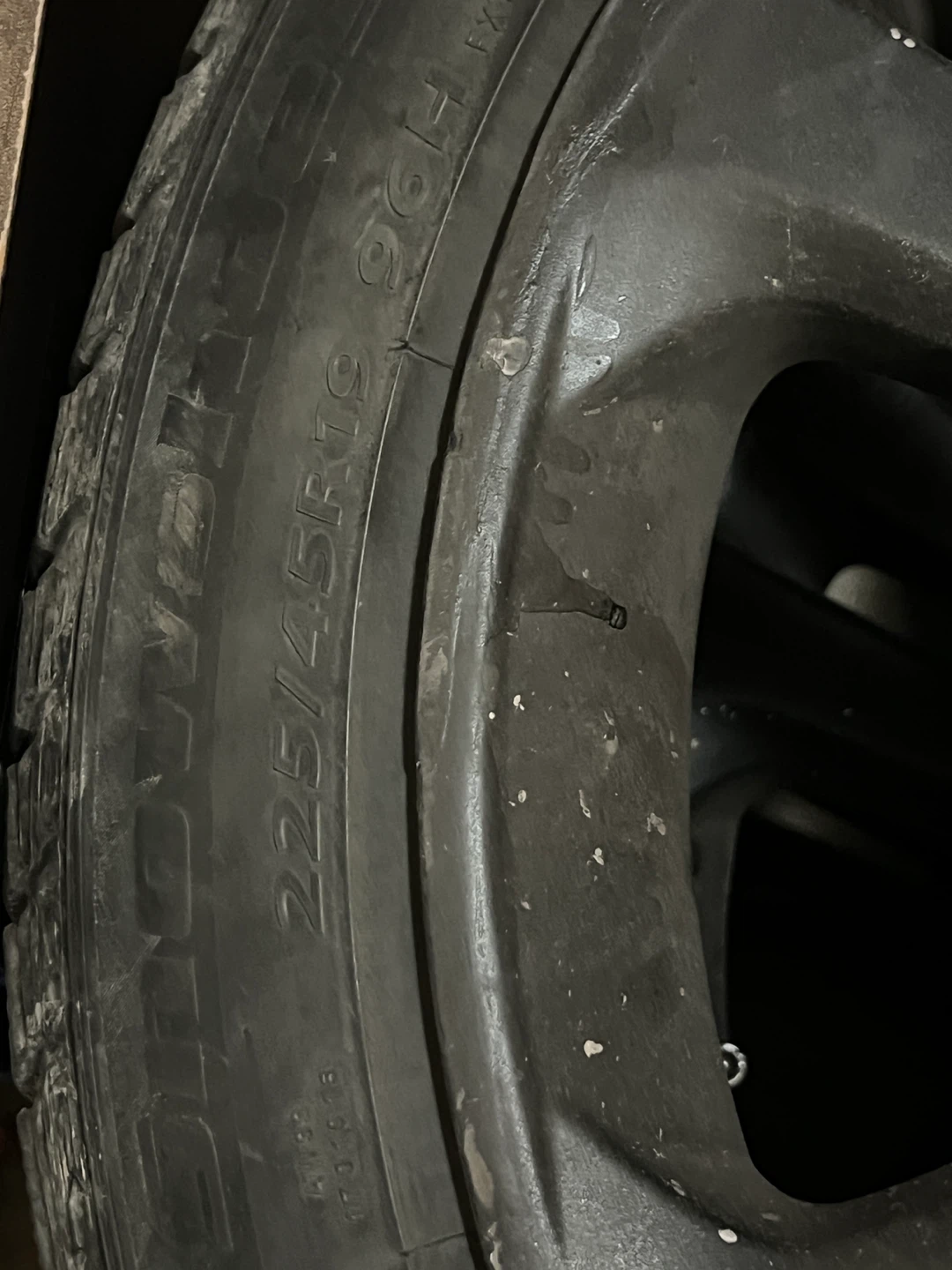 4 Black Alpina Winter Rims & Tires - 225/45R19 THRIFTY PICK 🧡 - photo 2
