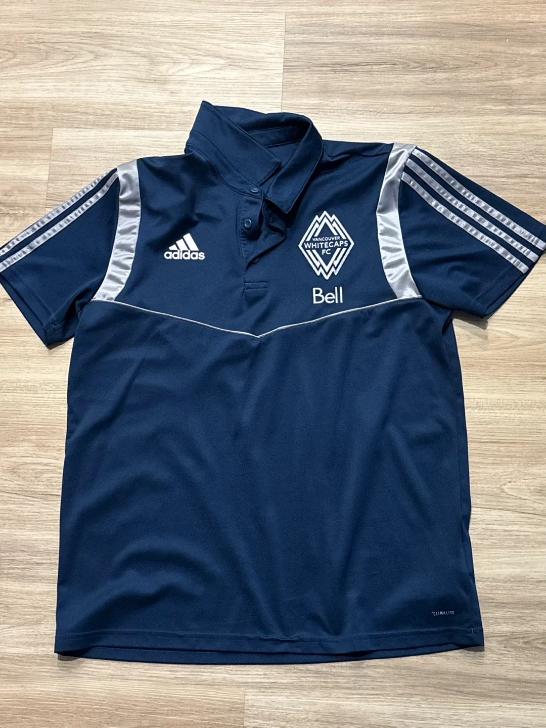 Adidas Vancouver Whitecaps Polo Shirt - Size M