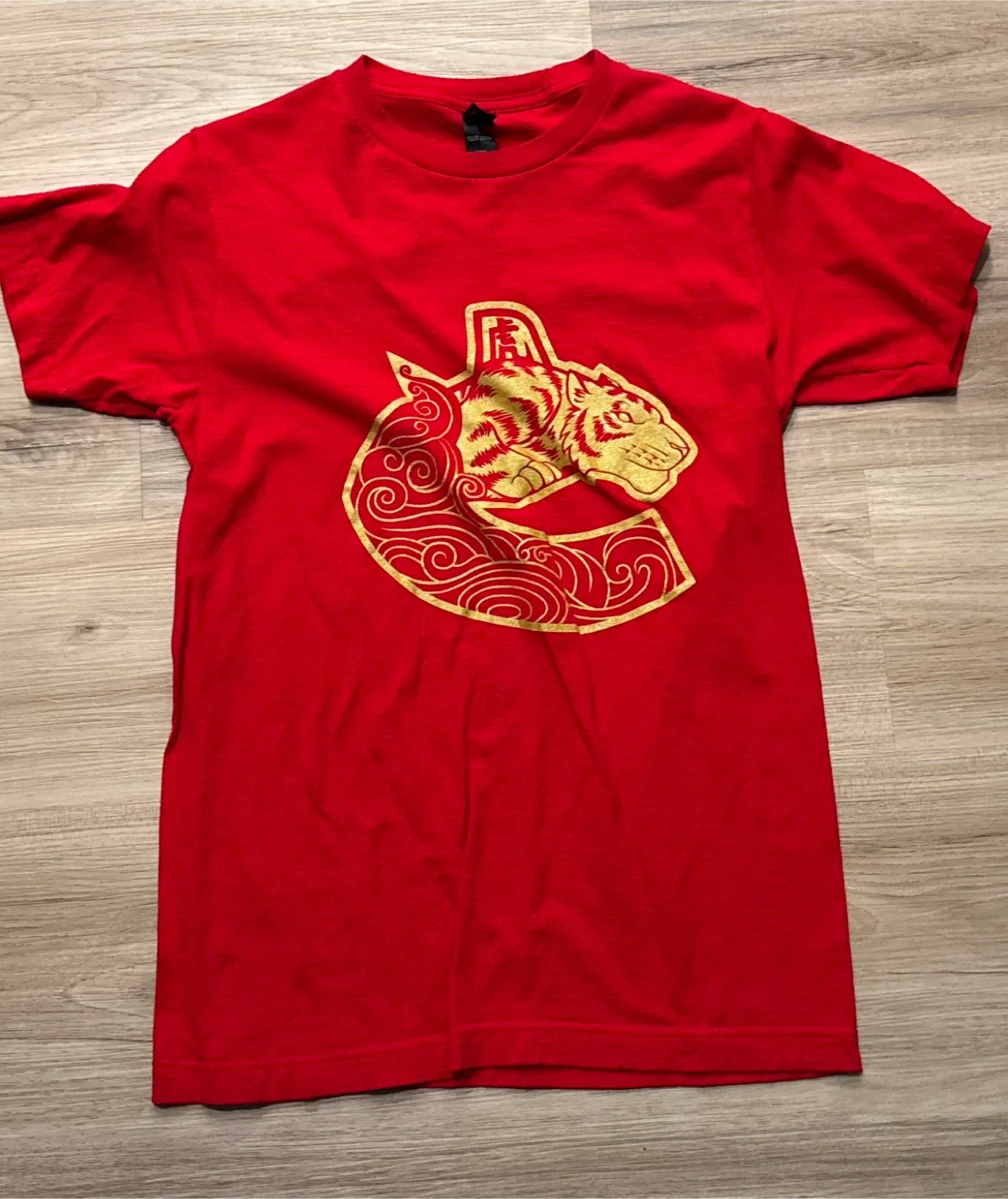 Vancouver Canucks Year of Tiger T-Shirt - Size S