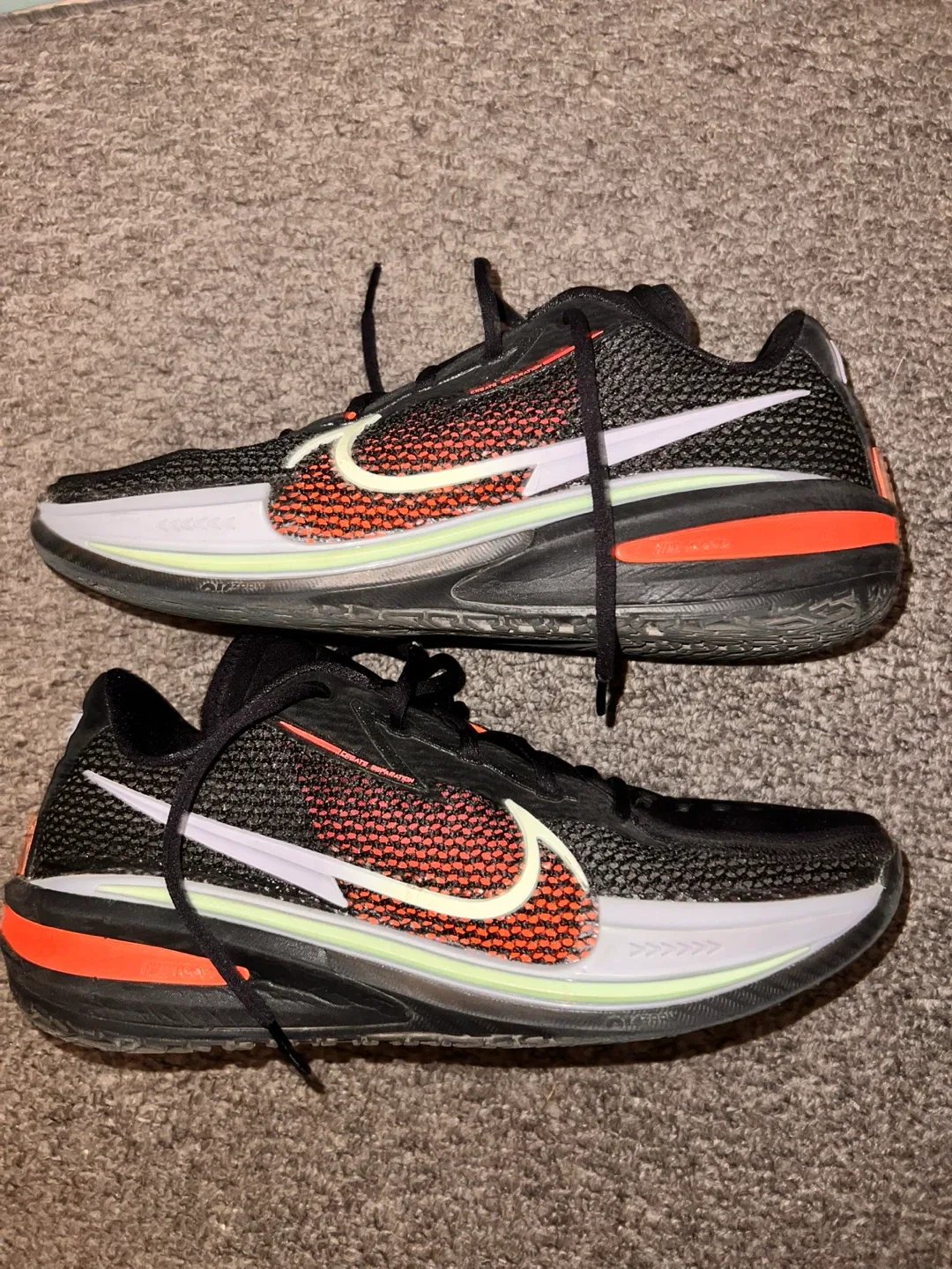 Nike Zoom GT Cut Black Crimson Green