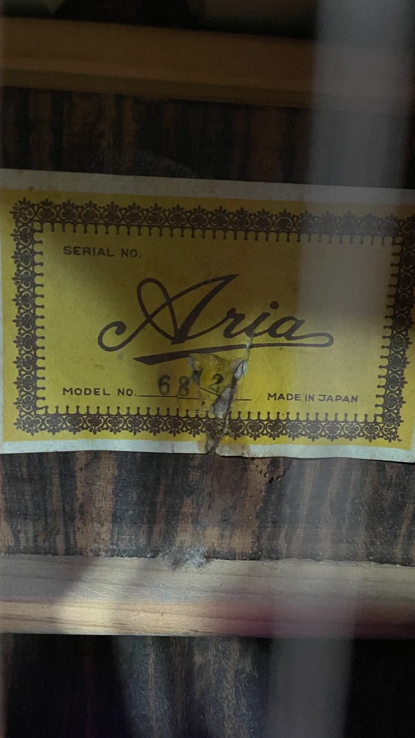 Aria 68124 (?) Acoustic Guitar image indicator(6)