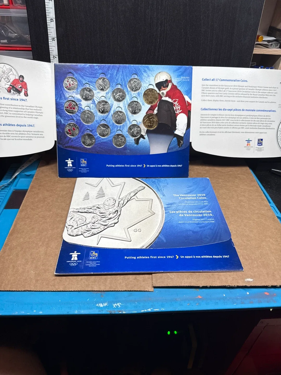 2 sets of Vancouver 2010 Olympic Circulation Coins