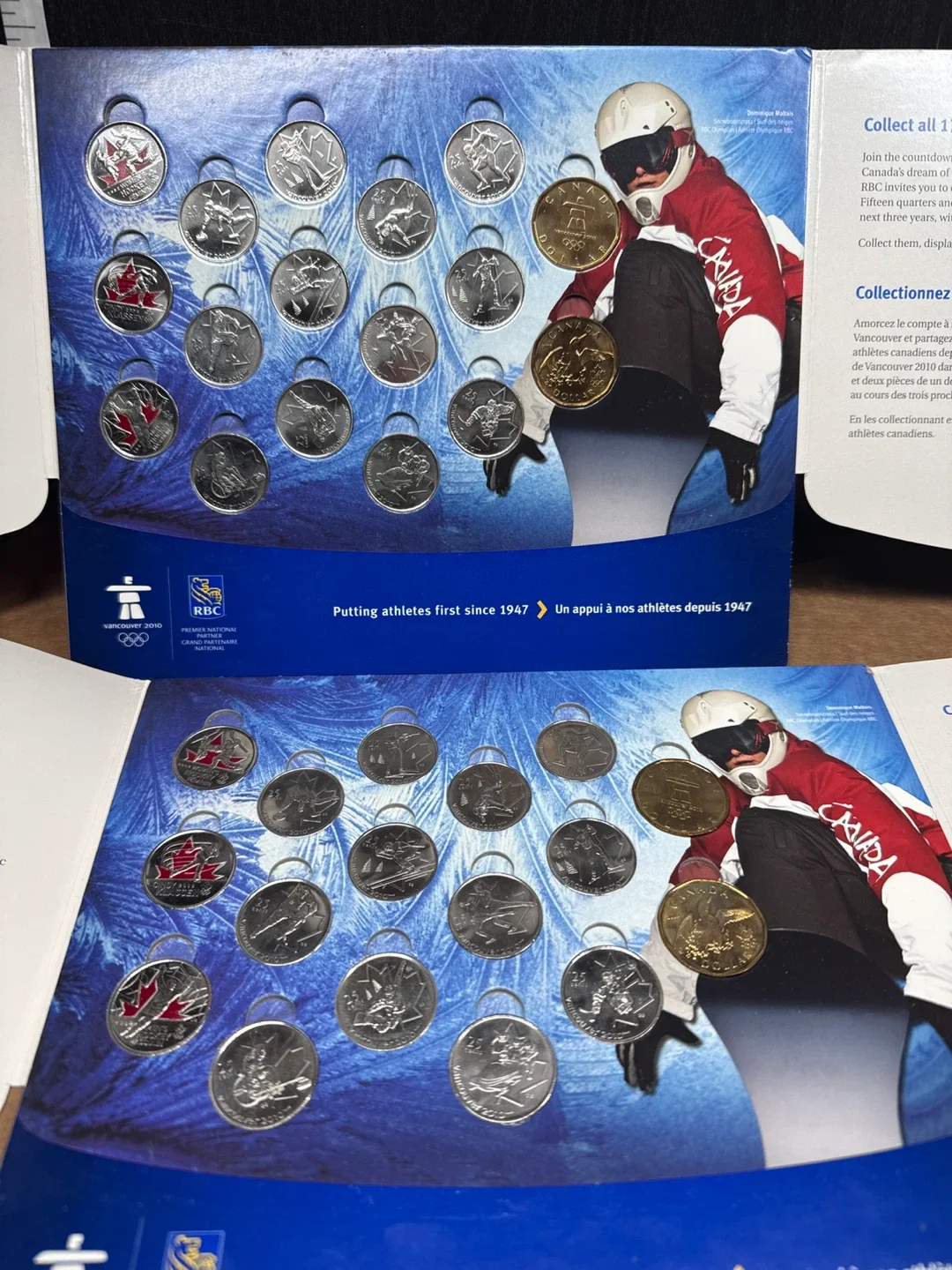 2 sets of Vancouver 2010 Olympic Circulation Coins image indicator(2)