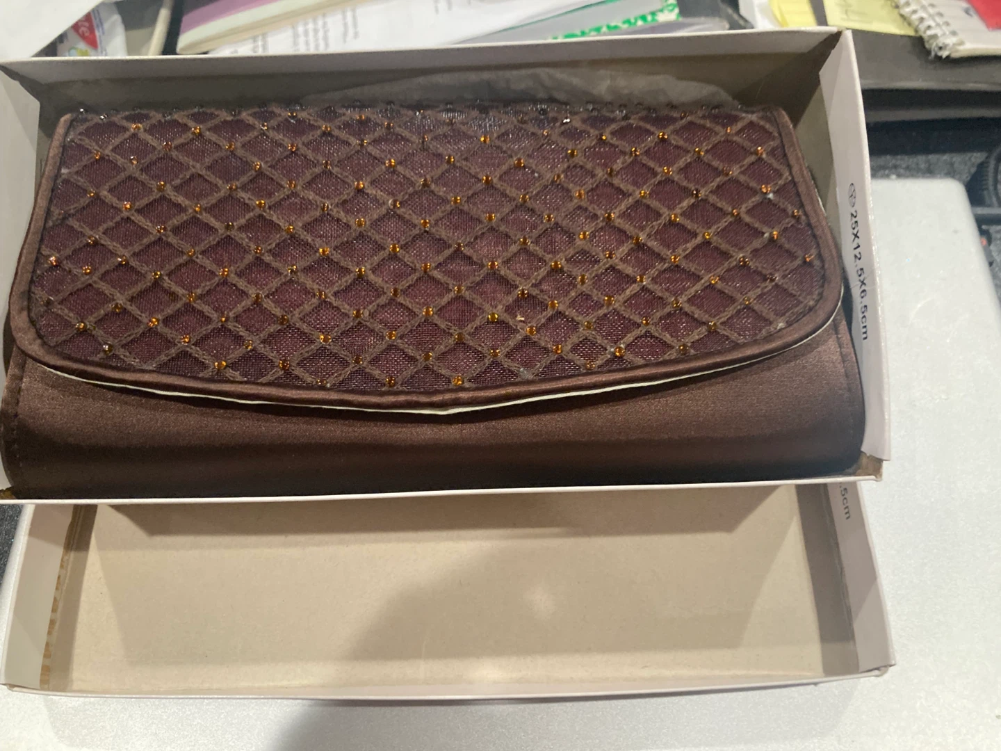 Clutch bag with box - photo 2