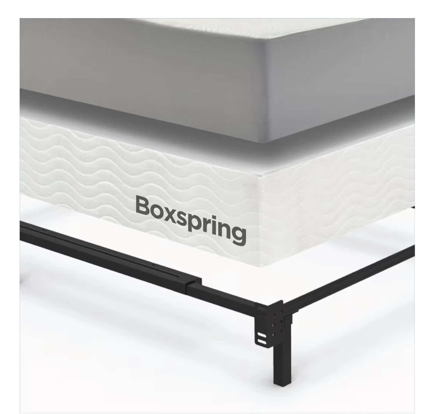 Boxspring Bed Frame - Queen Size - photo 4