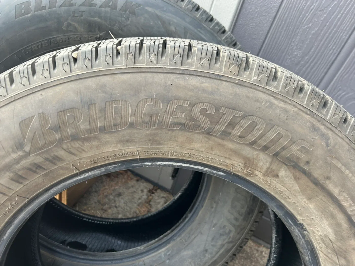 Bridgestone Blizzak LT 275/65R20 Tire