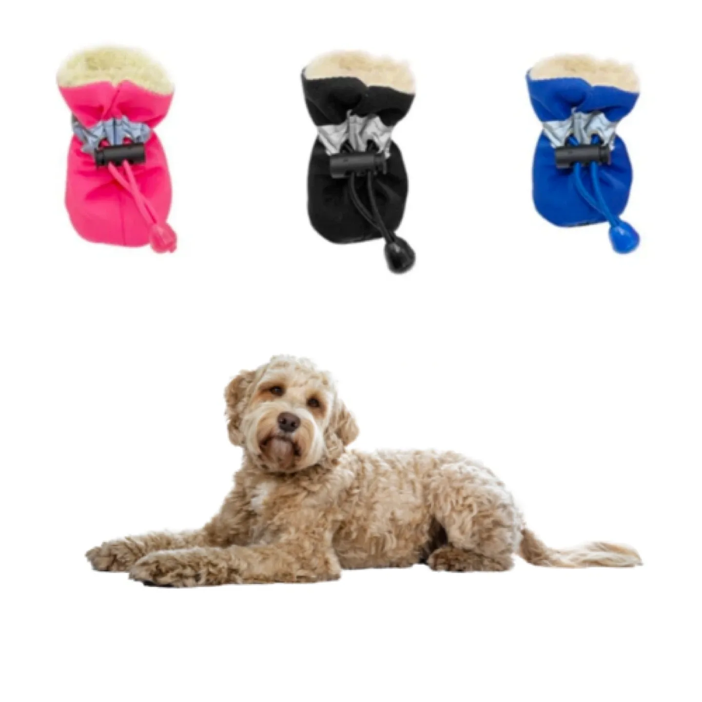 Dogs Winter Shoes 4 PCS Set — Link In BIO 🐶🐾
