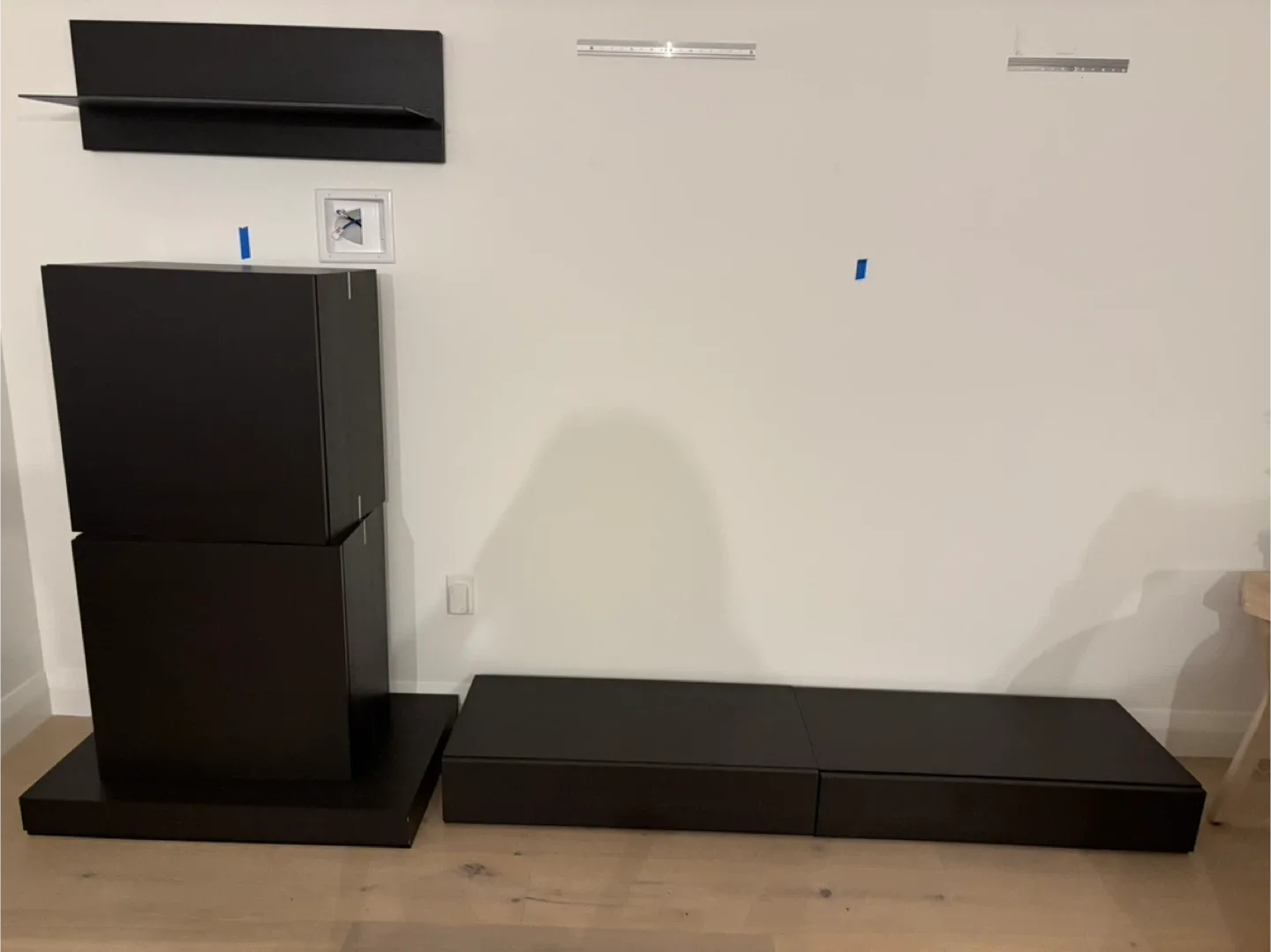 Natuzzi Entertainment Unit - 7 piece set, Espresso image indicator(2)