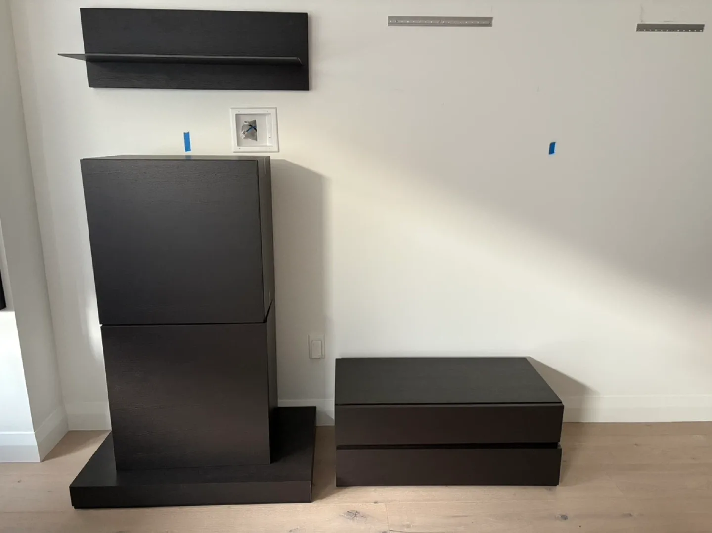 Natuzzi Entertainment Unit - 7 piece set, Espresso image indicator(3)