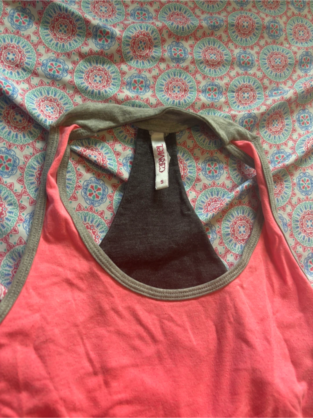Carmel Pink Tank Top, Size S - photo 2