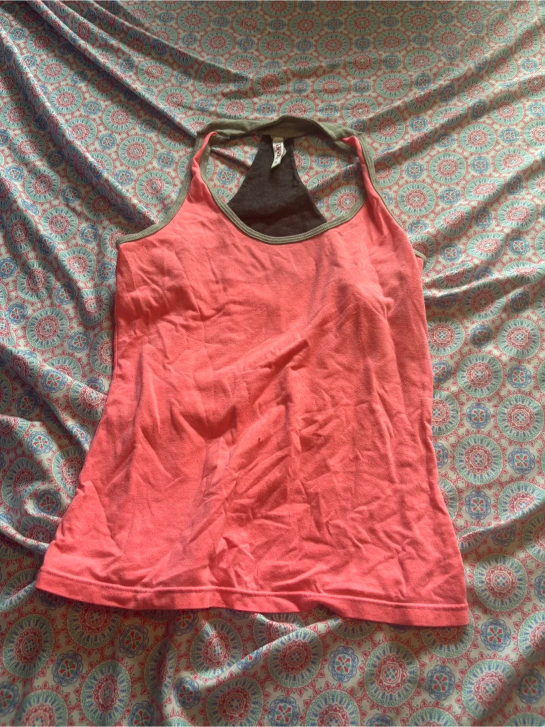 Carmel Pink Tank Top, Size S