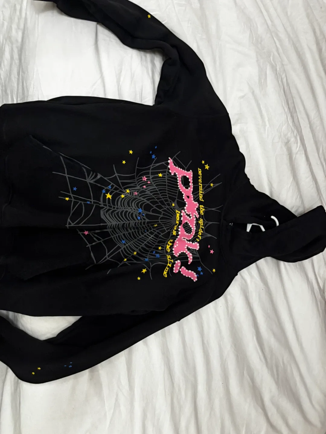 Spider hoodie black image indicator(2)