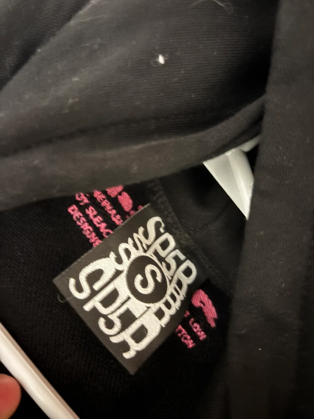 Spider hoodie black image indicator(3)