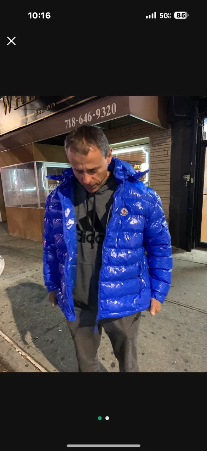 Moncler Puffer Jacket - Blue