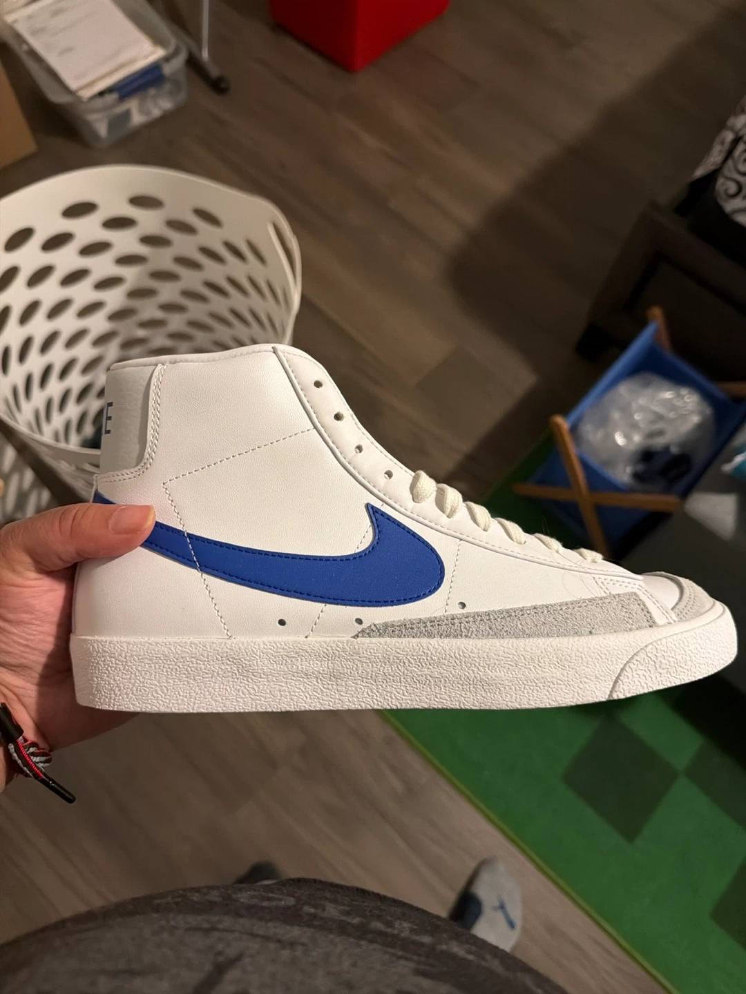 Nike Blazer Mid '77 White/Blue Sneakers
