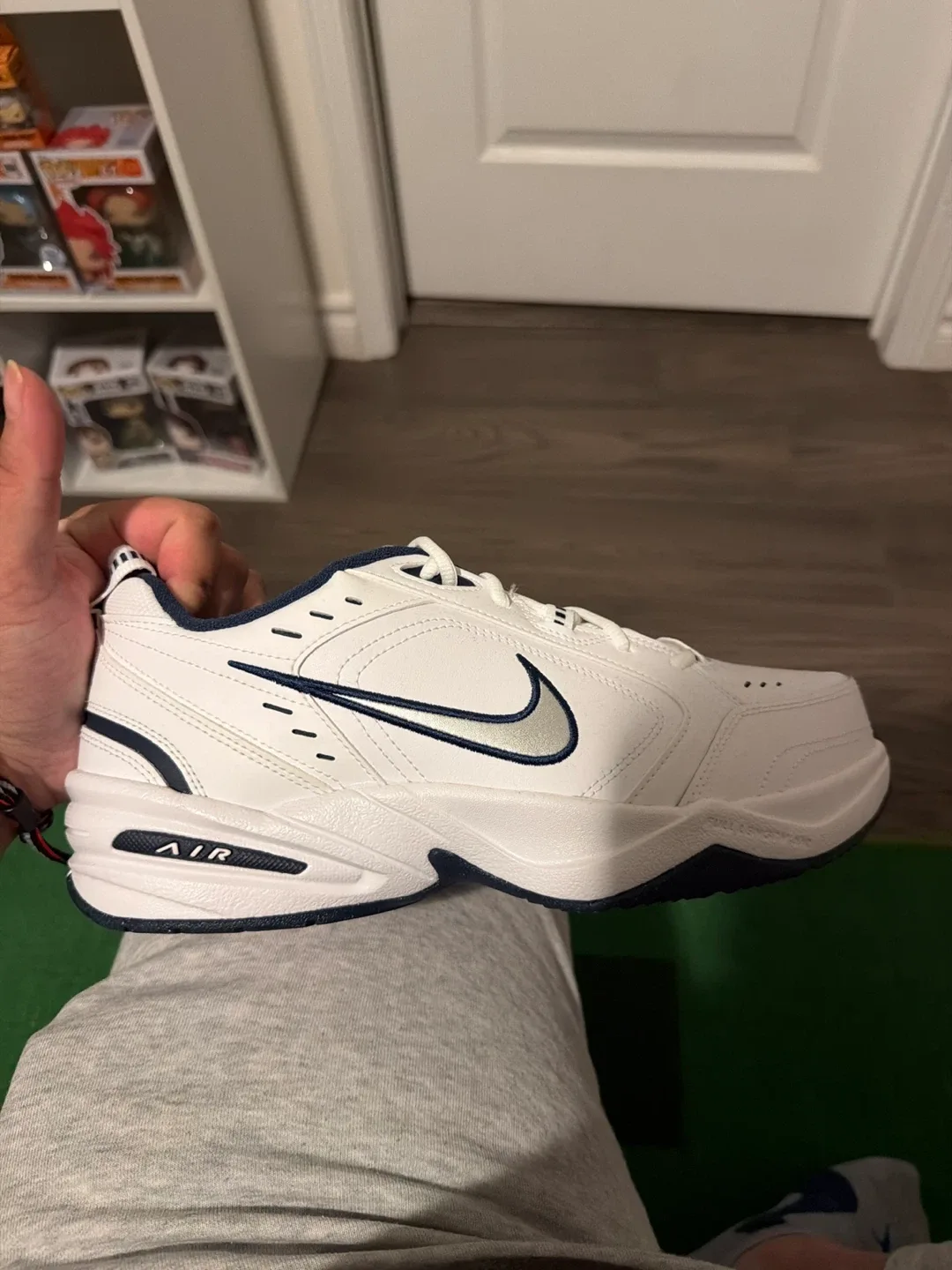 Nike Air Monarch IV White/Navy