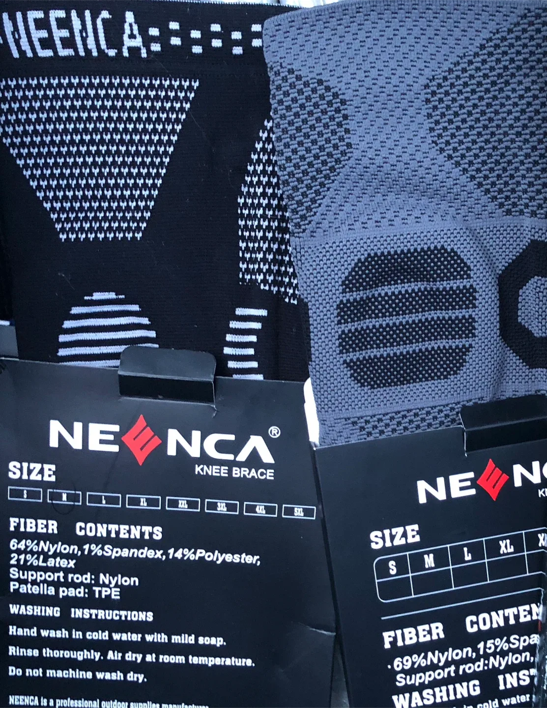 NEENCA Knee Brace with patella & side support image indicator(2)