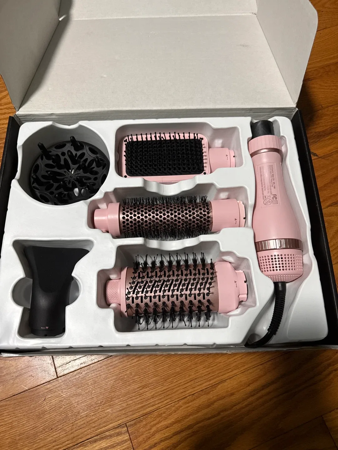 Professional hot air brush kit