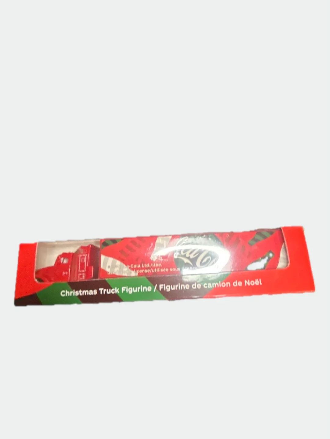 Coca-Cola Christmas Truck Figurine - New in Box!
